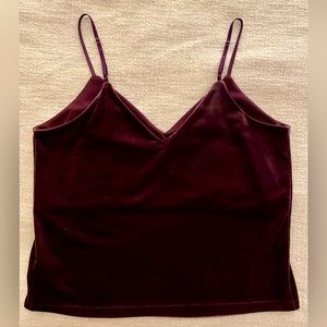 Free Press size S velvet tank